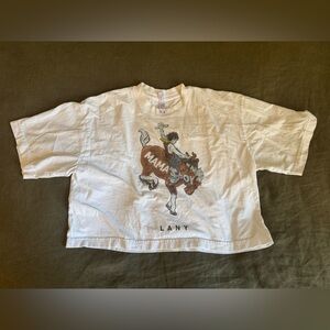 LANY Mama’s Boy White Graphic Band T-Shirt